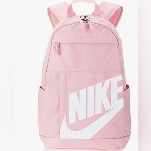 Nike pink logo adult youth size new pink backpack